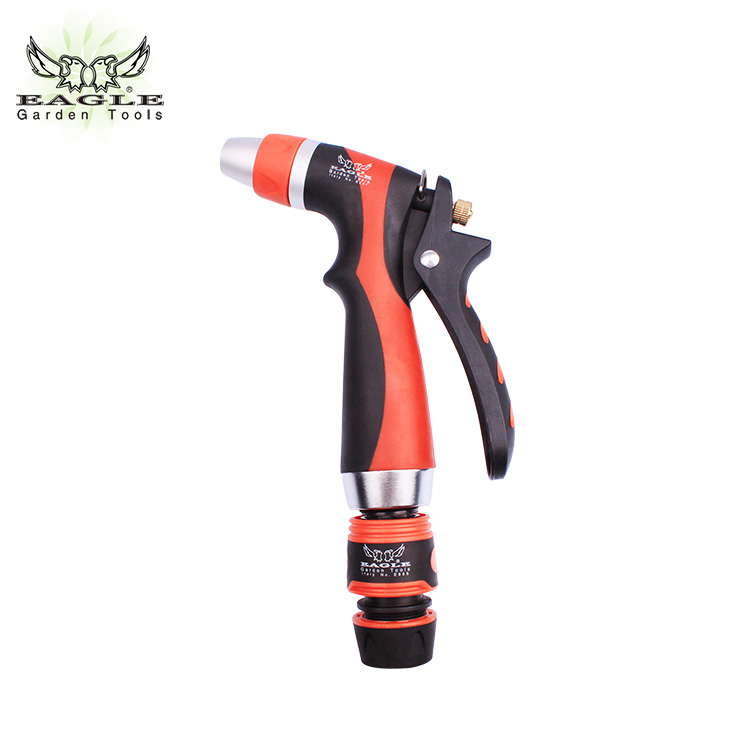 Garden watering spray gun Household cleaning car wash water gun Portable water truck standard water gun TRP soft glue water gun EG-601